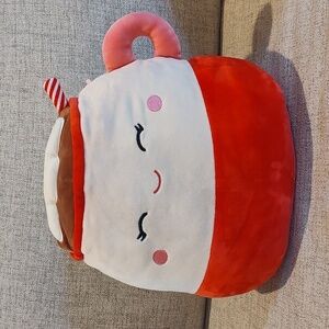 12” Marshina the Hot Cocoa Squishmallow•Gently Used•Clean•Soft•Christmas•Holiday